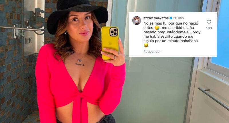 Azzartt Maveth revela conflicto con actual pareja de Jordhy Thompson - Instagram