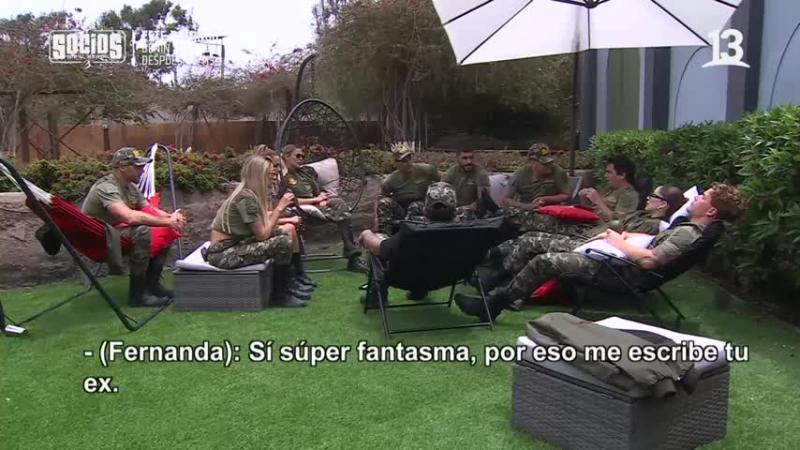 Fernanda se refiere al ex de Faloon.