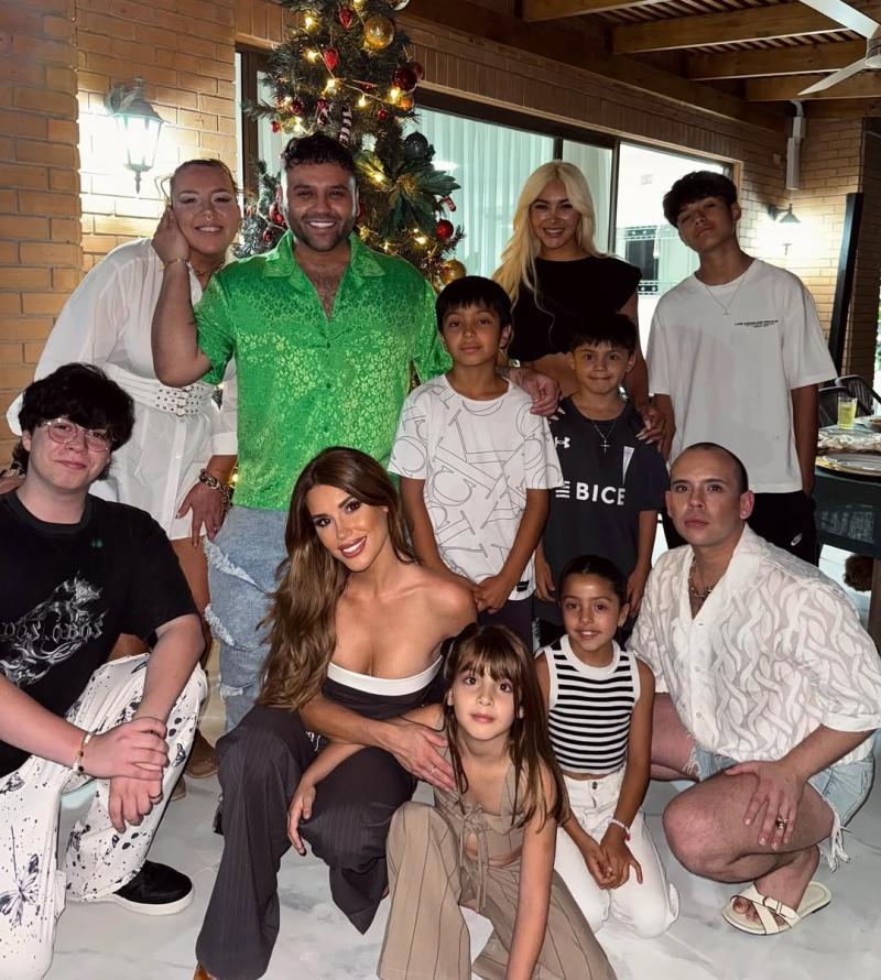 Gala Caldirola en Navidad