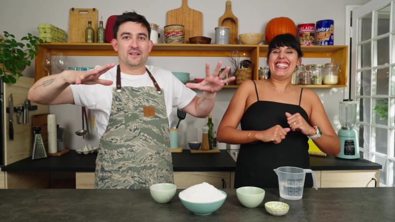 Nicolás Guzmán y Bárbara Hernández.