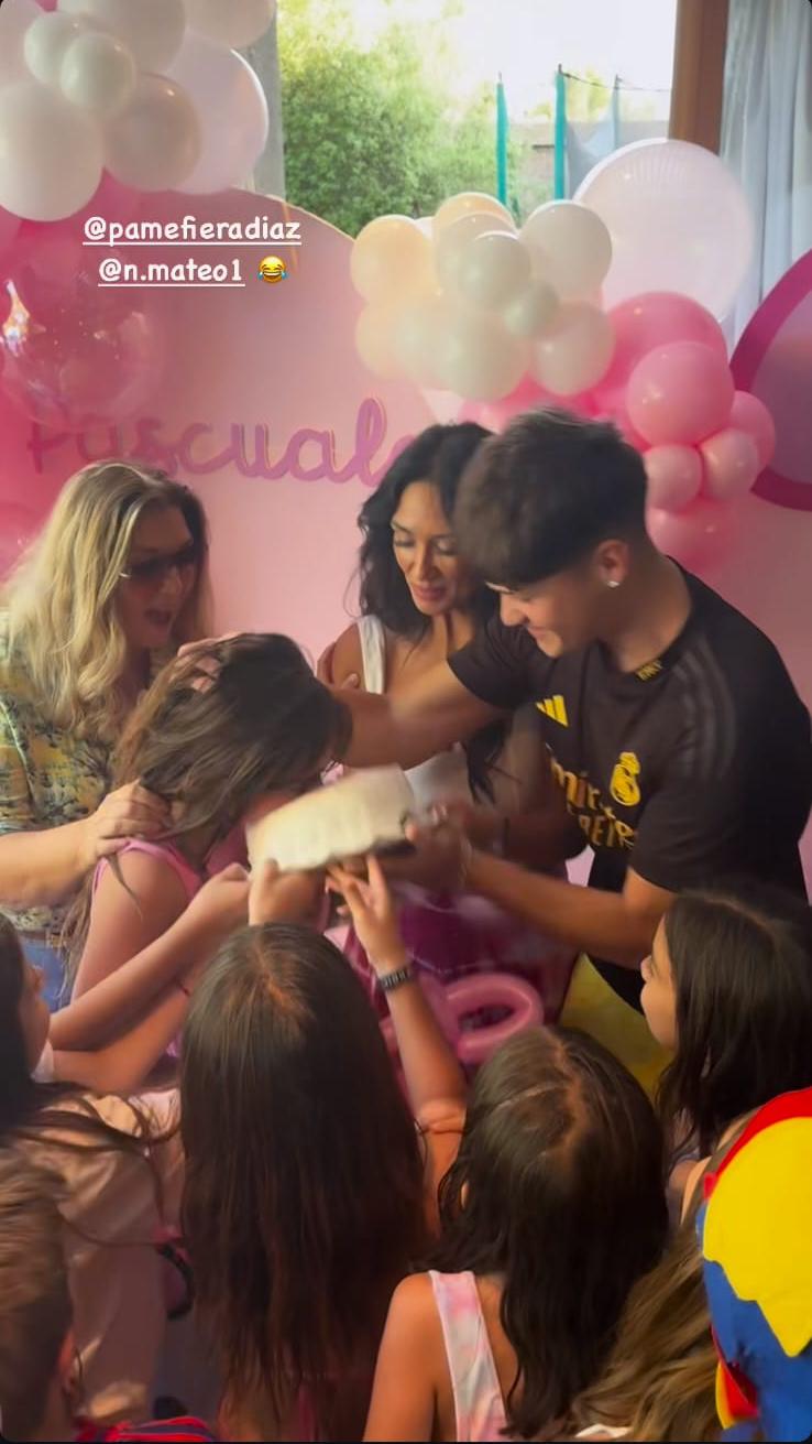 Hijo de Pamela Díaz