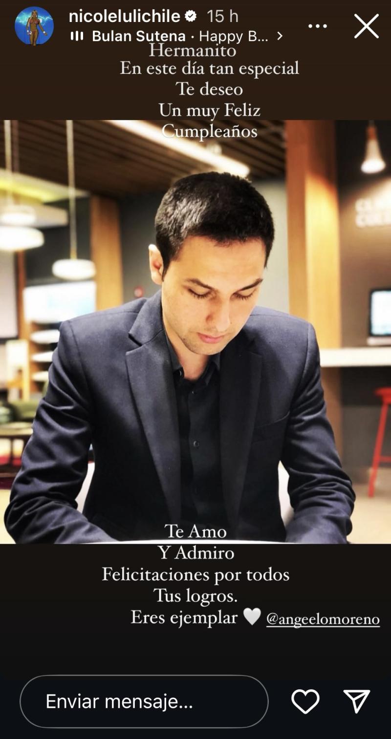 Hermano de Nicole Moreno - Instagram