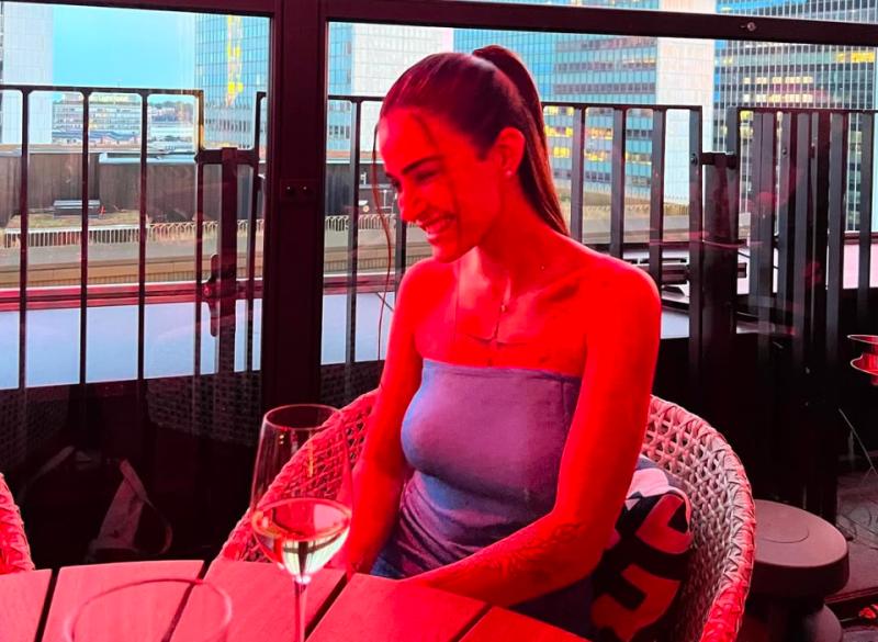 Anterior look de Eva Méndez - Instagram