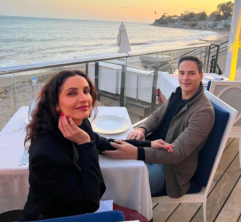 Leonor Varela y Lucas Akoskin - Instagram
