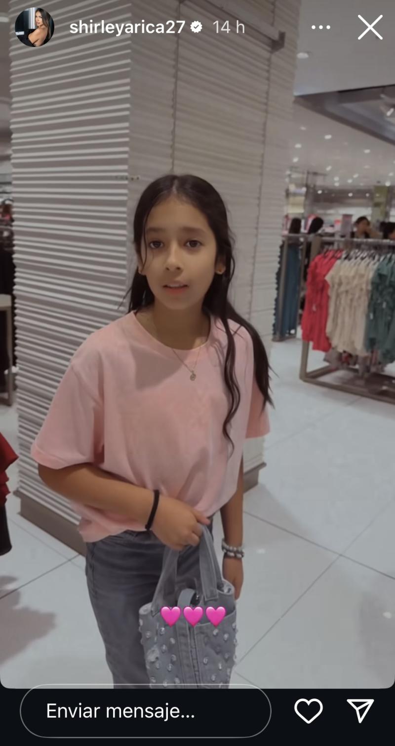 Hija de Shirley Arica - Instagram