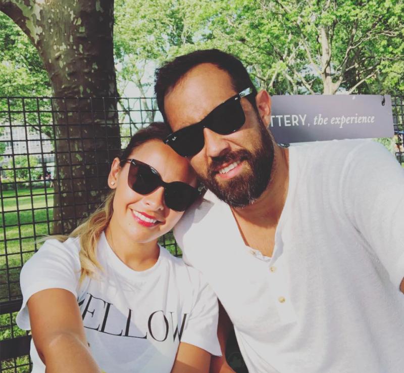 Carla Pardo y Claudio Bravo - Instagram