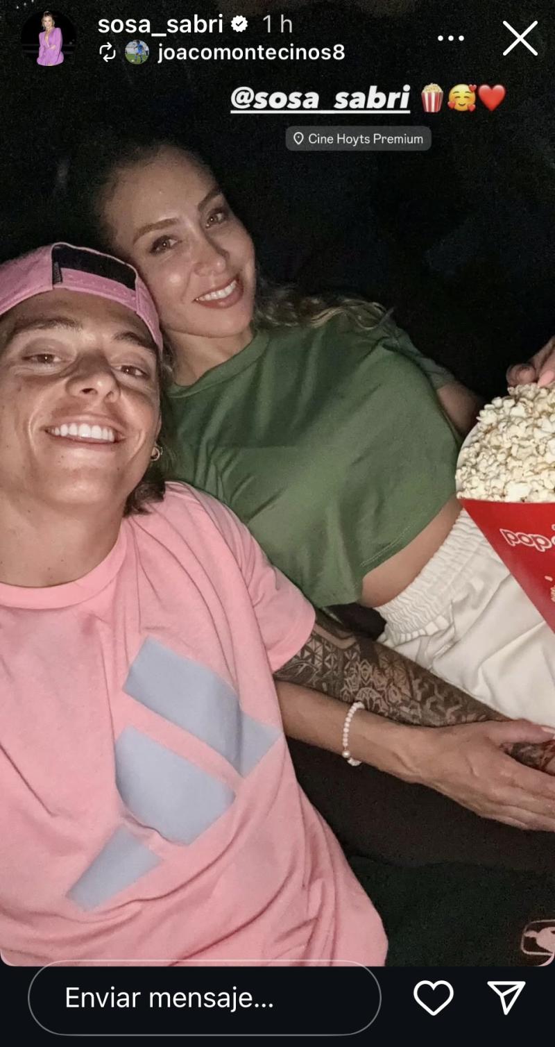 Sabrina Sosa y Joaquín Montecinos - Instagram
