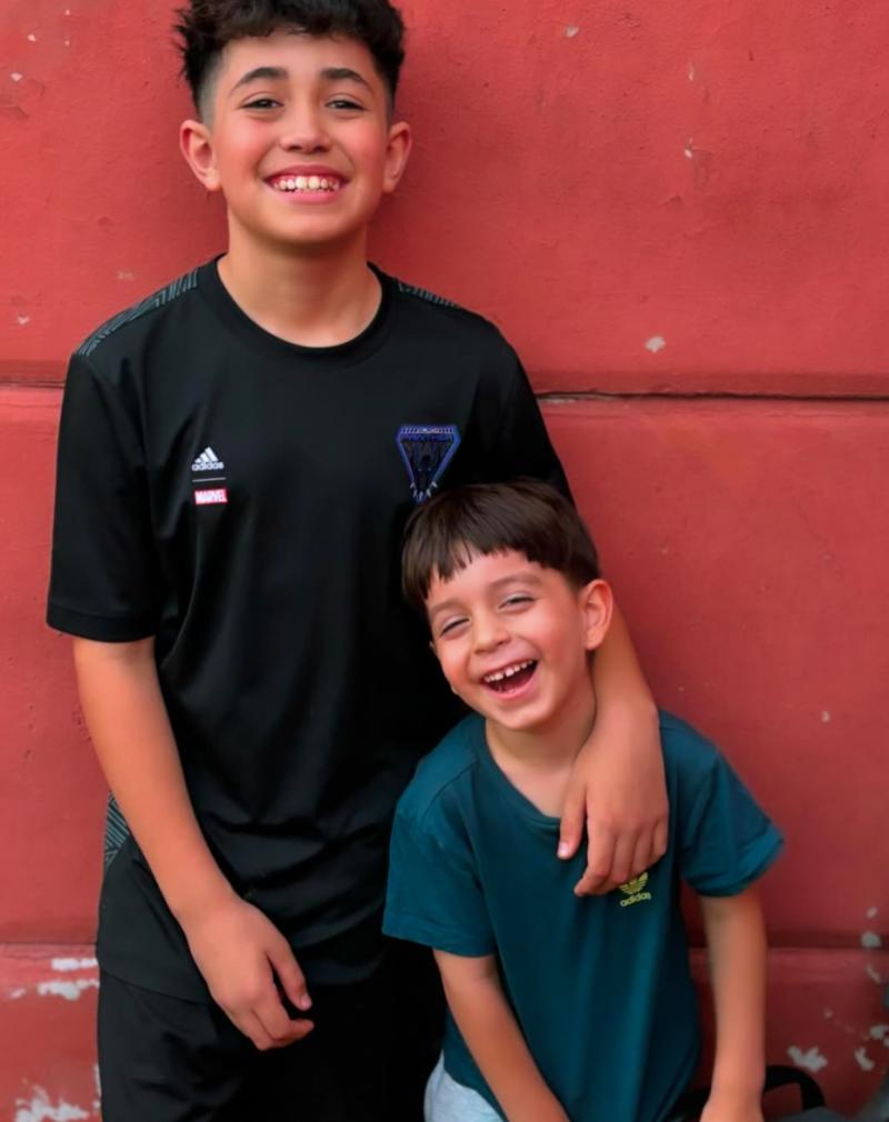 Facundo y su hermano Fede - Instagram