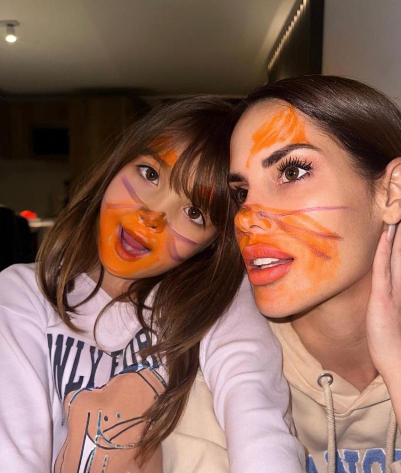 Gala Caldirola y su hija Luz Elif - Créditos Instagram