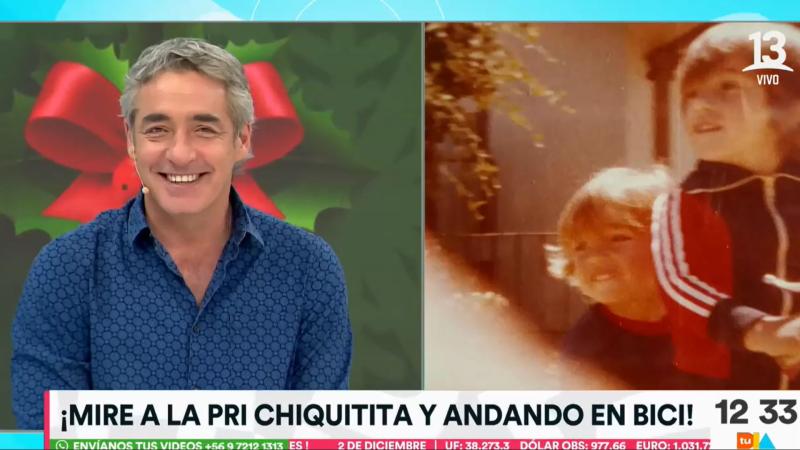 Las fotos de infancia de José Luis Repenning, Priscilla Vargas y Claudio Valdivia