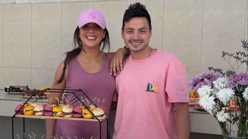 Karina León y Pollo Castillo, reemplazando a Rodrigo Gallina - Créditos: Instagram