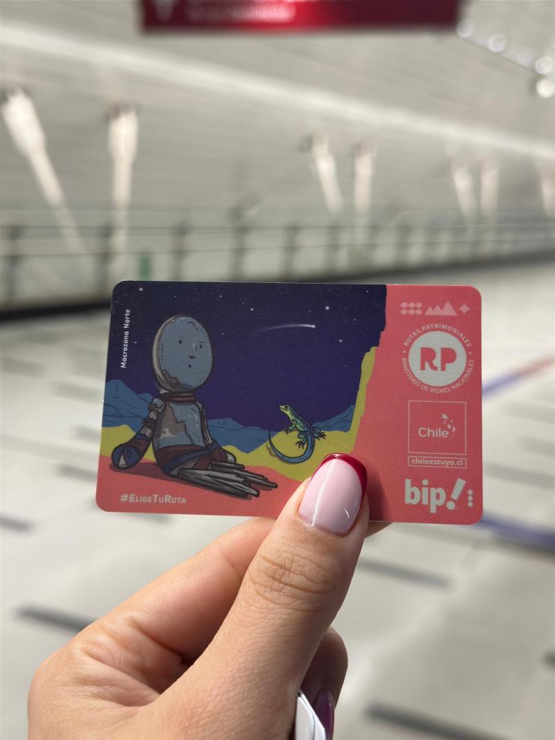 Tarjeta Bip! de la Macrozona Norte.