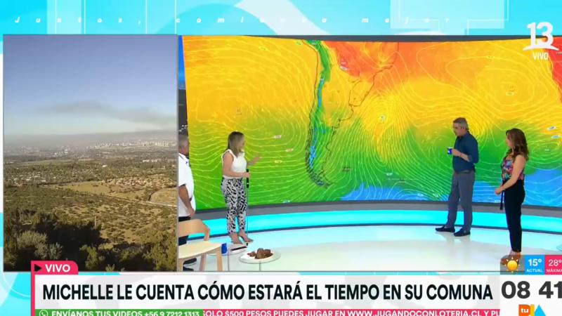 El pronóstico de Michelle Adam para la Región Metropolitana