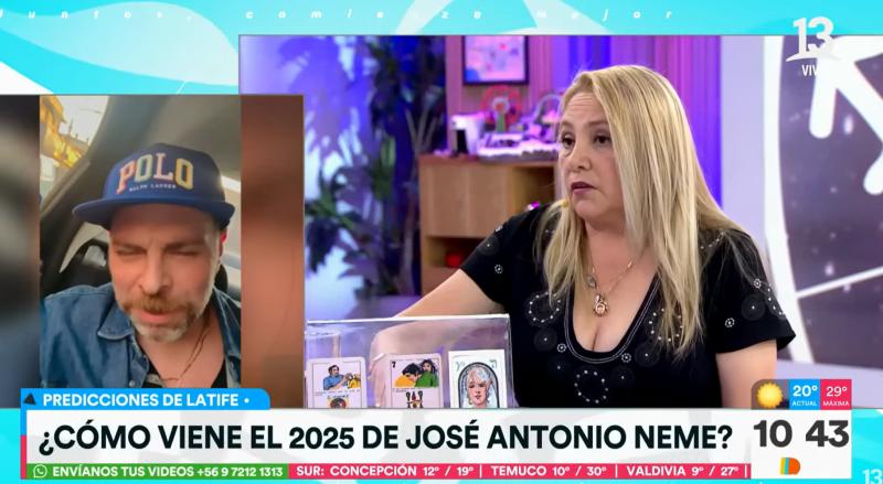 Latife Soto predice el futuro laboral de José Antonio Neme