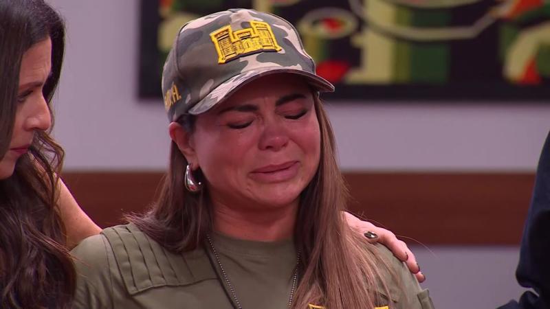 Antonella Ríos llora por su partida