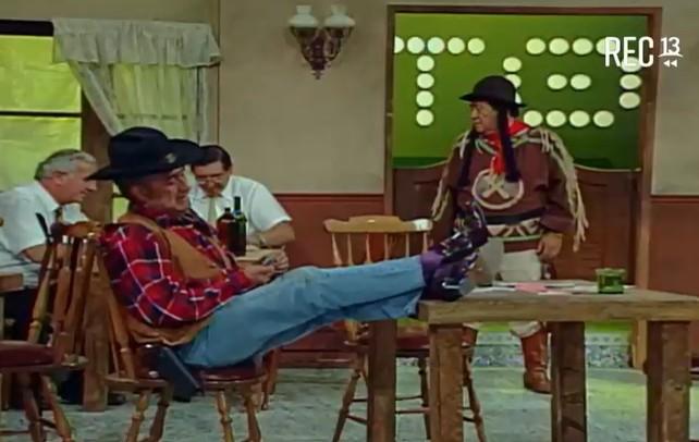 Jorge Pedreros, en su personaje El Indio Bolsero