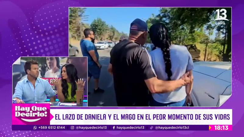 Pamela Díaz hablando de Daniela Aránguiz y Jorge Valdivia