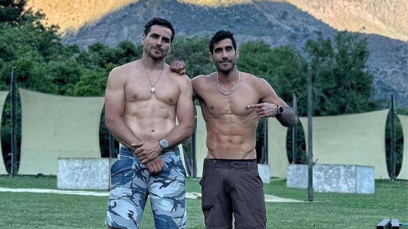 Pangal Andrade y Pedro Astorga.