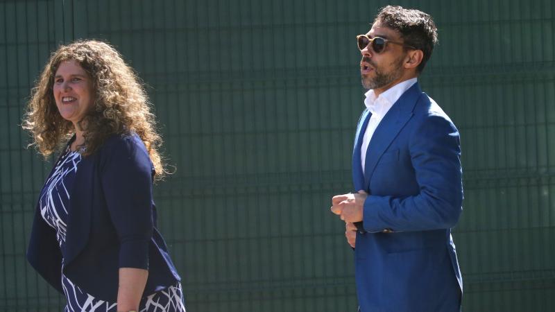 Paula Vial y Jorge Valdivia - Créditos: ATON