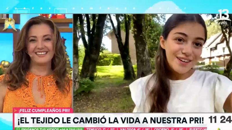 Priscilla Vargas y su sobrina