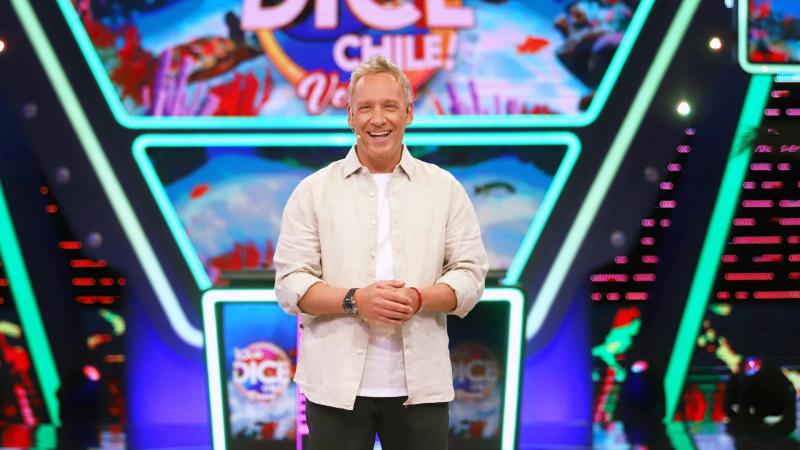 Martín Cárcamo en "¡Qué Dice Chile!"