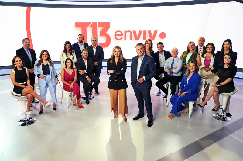 Canal 13 cierra el 2024 como el canal más valorado por los chilenos y con un aumento considerable en sintonía