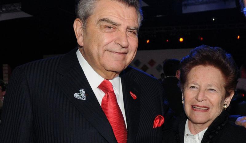 Mario Kreutzberger, el famoso Don Francisco, y su esposa Temmy Muchnick