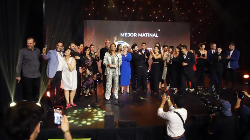 El equipo de "Tu Día" en los Premios Cordillera 2024