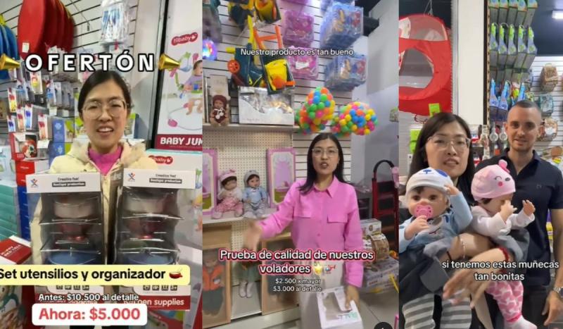 Ali, la comerciante oriental que hizo reír en un despacho en vivo para Bienvenidos en 2019