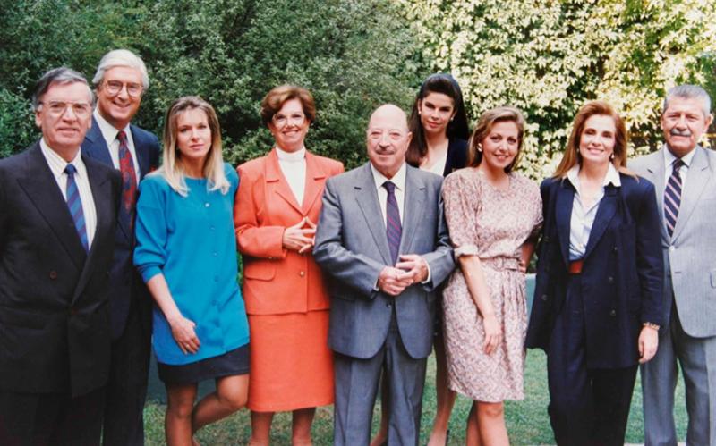 Marina de Navasal junto al equipo de "Almorzando en el 13"