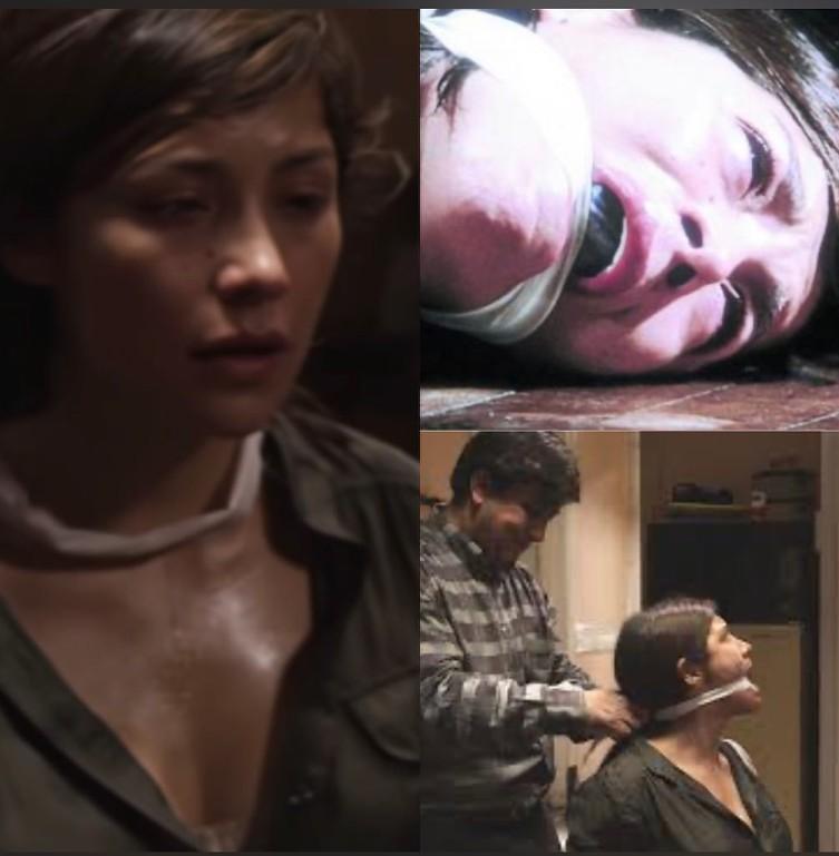 La actriz Loreto Aravena en "Los 80" de Canal 13