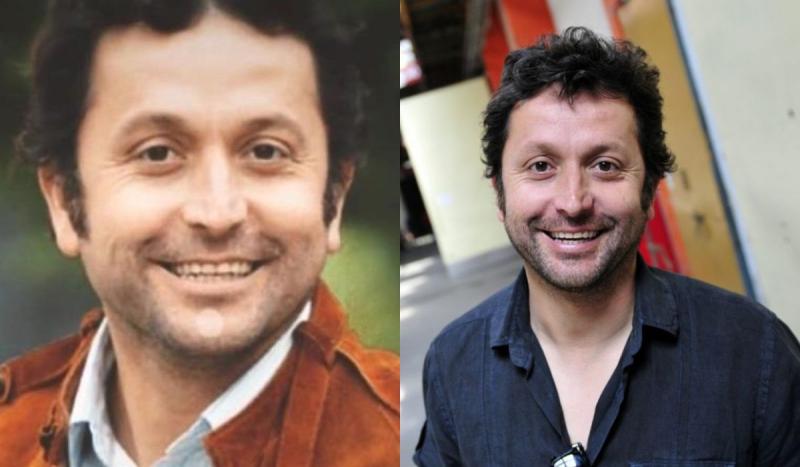 E l actor Daniel Alcaíno como Exequiel Pacheco en "Los 80"