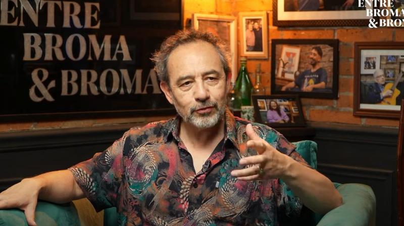 Daniel Muñoz en el podcast "Entre Broma y Broma"