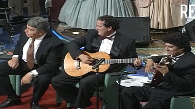 Indolatinos junto a Don Francisco en "Viva el Lunes" 1995