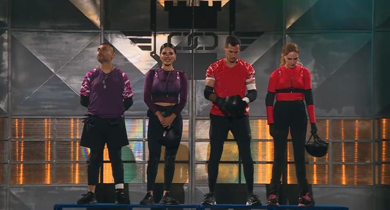 Andrés, Anyella, Mel y Cata