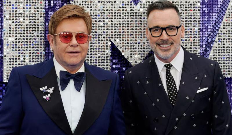 Elton John y su marido David Furnish como su inquebrantable apoyo en medio de retos