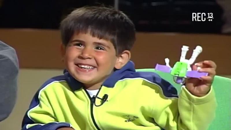 Antonio, el hijo de Marcelo Comparini en "Viva el Lunes"