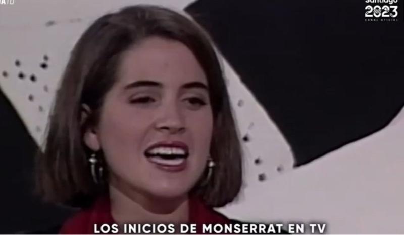 Tenía 22 años: así fueron los comienzos de Monserrat Álvarez en Canal 13