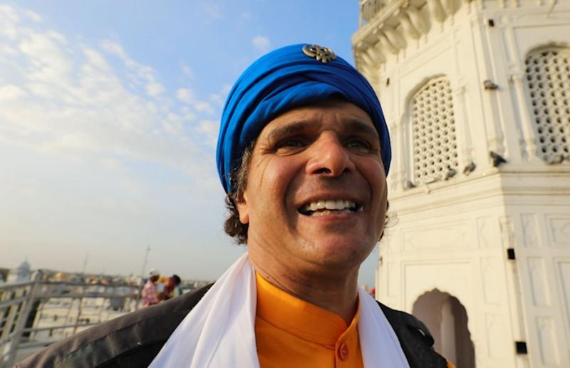 Jorge Said en India.