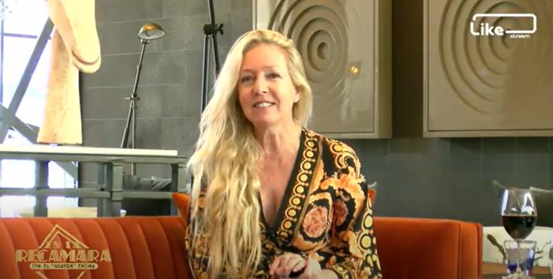 La ex Miss Chile, Josefa Isensee en "En la recámara"