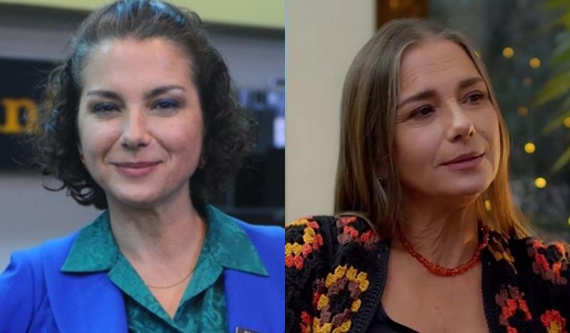 Katty Kowaleczko como Nancy Mora en "Los 80" de Canal 13