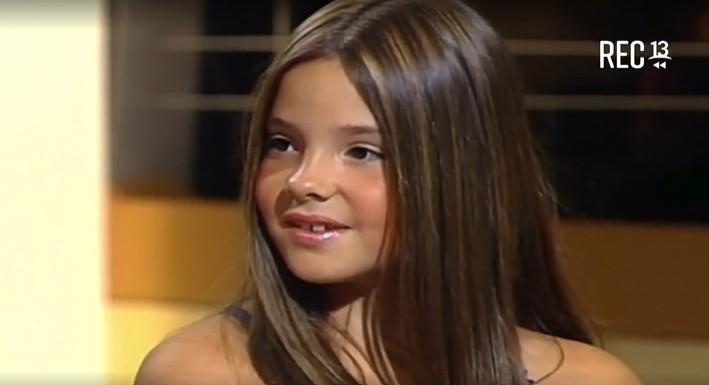 Kel Calderón en un especial de navidad de "Viva el Lunes" de navidad 1999