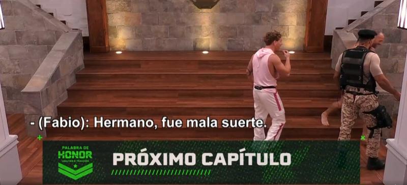 Fabio Agostini vivirá un vergonzoso percance esta noche en "Palabra de Honor"