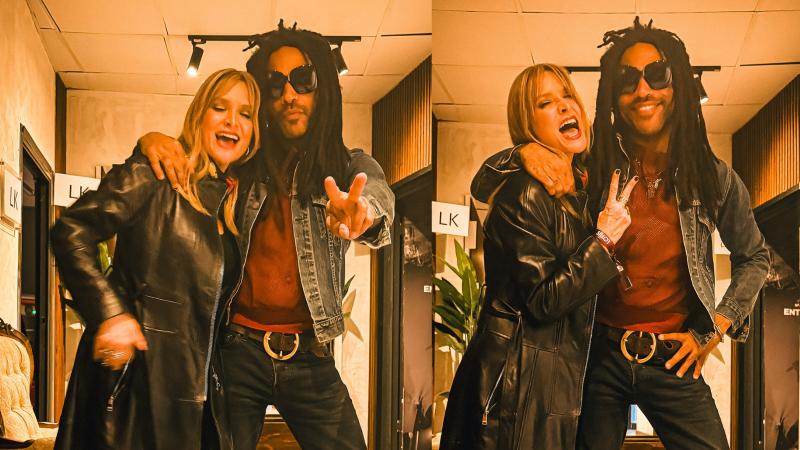 Nicole habla del encuentro con Lenny Kravitz tras ser su telonera: "Le regalé un vino"