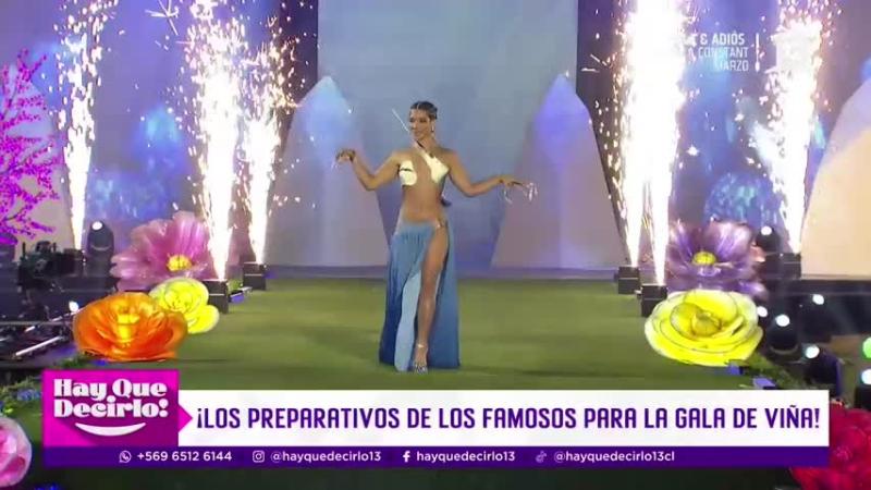 Princesa Alba en Gala de Viña