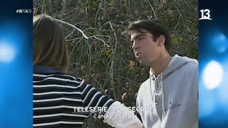 Felipe Viel cuando actuó en "Top Secret" 1994