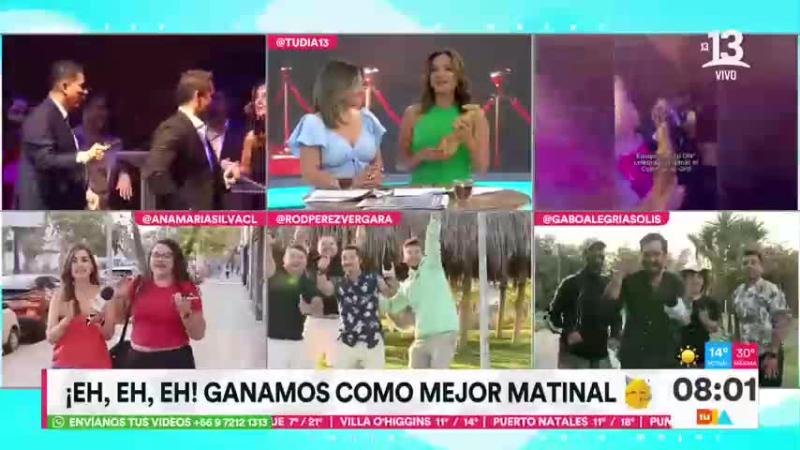 Equipo Tu Día gana en los Copihues de Oro 2025