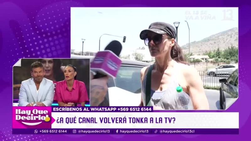 Gissella Gallardo se refirió al posible regreso de Tonka Tomicic a la televisión