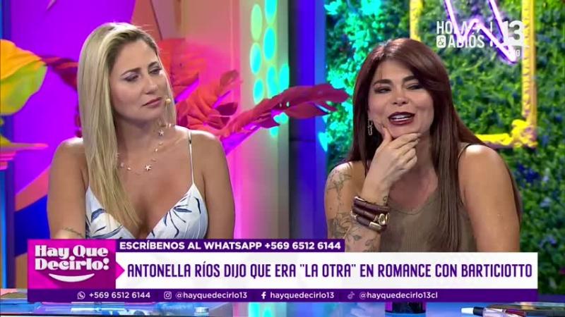 Antonella Ríos en "¡Hay que decirlo!"