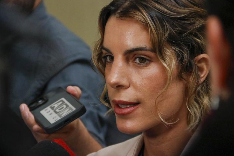 Maite Orsini retomó sus labores luego de dos meses de licencia.